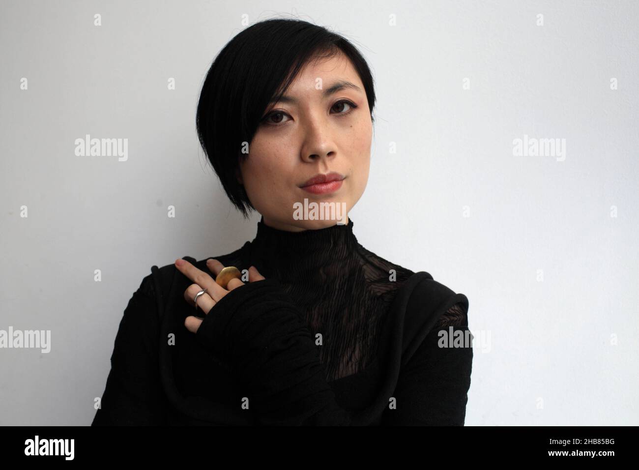 Portrait de C PAM Zhang 07/12/2021 ©Basso CANNARSA/opale.photo Banque D'Images