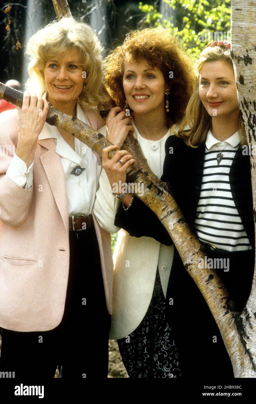 Les RedgravesVanessa Redgrave, Lynn Redgrave et Joely Richardson travaillent ensemble sur Chekovs 'Three Sisters' Mars 6th 1990 Banque D'Images