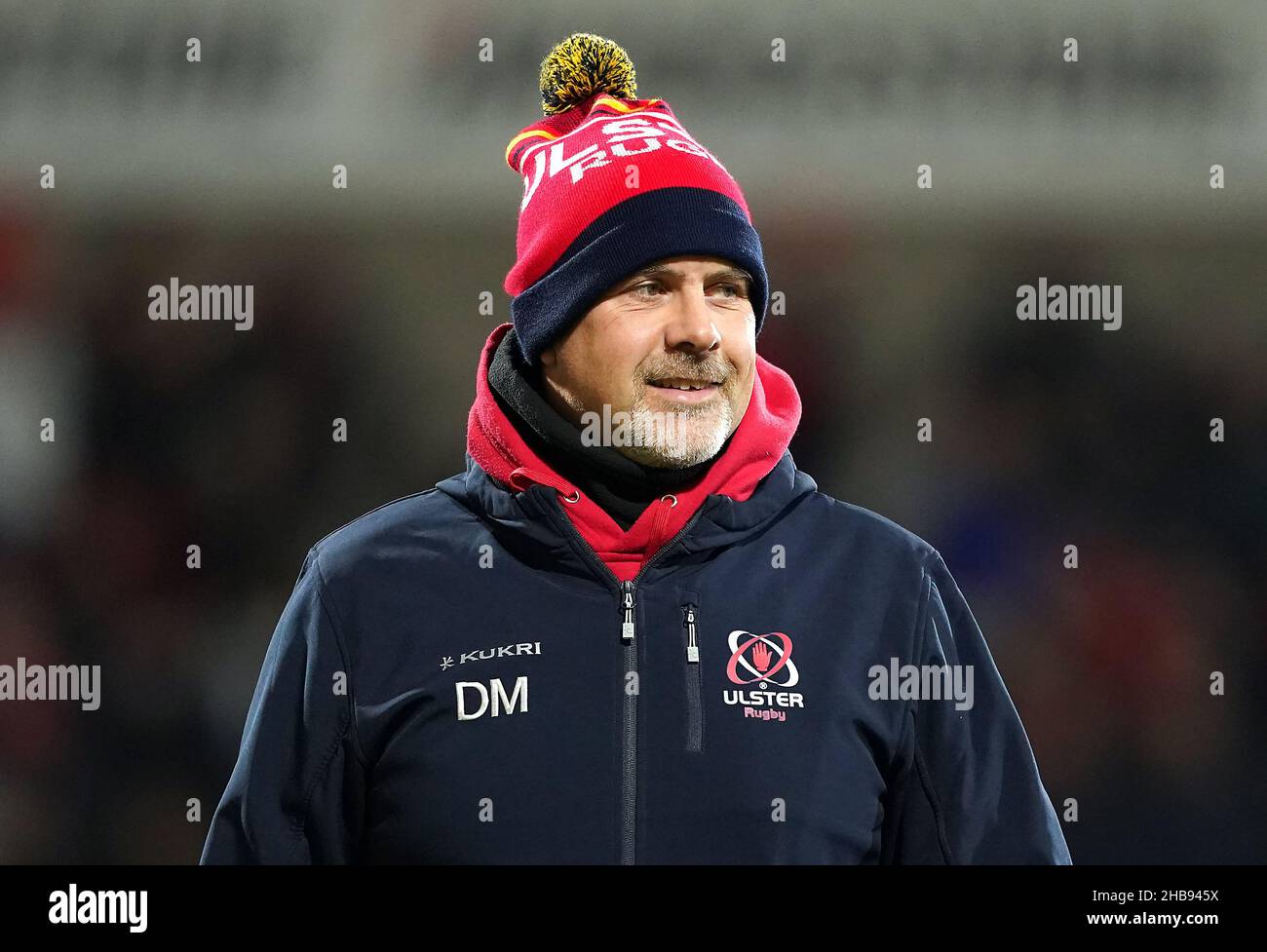 DaN McFarland, entraîneur-chef d'Ulster, avant le match Heineken Champions Cup Group A au Kingspan Stadium, à Belfast.Date de la photo: Vendredi 17 décembre 2021.Voir l'histoire de PA RUGBYU Ulster.Le crédit photo devrait se lire comme suit : Brian Lawless/PA Wire.RESTRICTIONS : l'utilisation est soumise à des restrictions.Utilisation éditoriale uniquement, aucune utilisation commerciale sans le consentement préalable du détenteur des droits. Banque D'Images