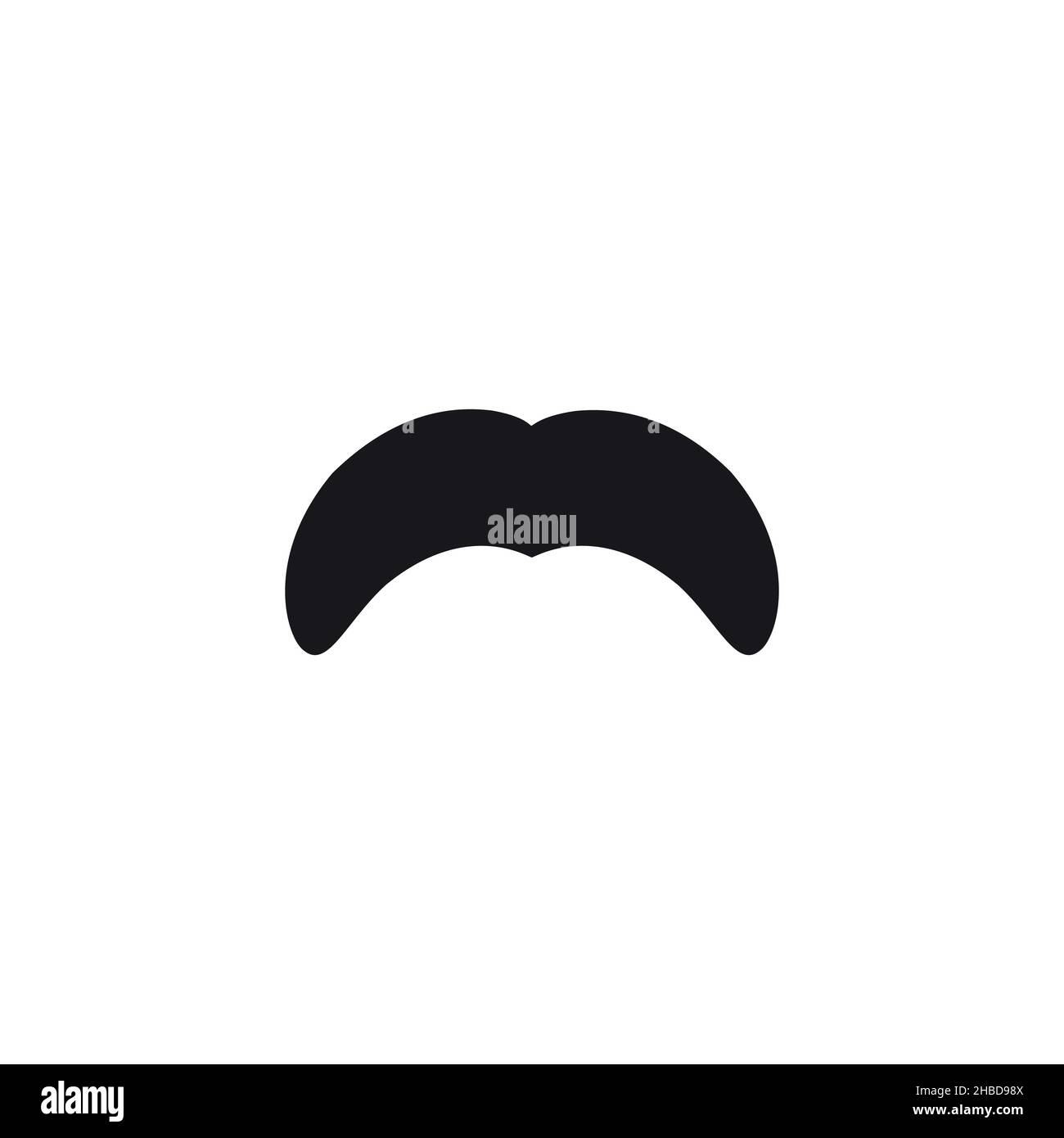 Icône cheveux homme.Affiche de style simple en arrière-plan.Élément de design du logo du salon de coiffure.Impression de tee-shirts.Vecteur pour autocollant. Illustration de Vecteur