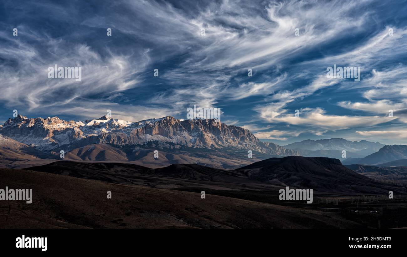 Paysage de montagne à couper le souffle.Les montagnes anti Taurus.Parc national d'Aladaglar.Turquie. Banque D'Images