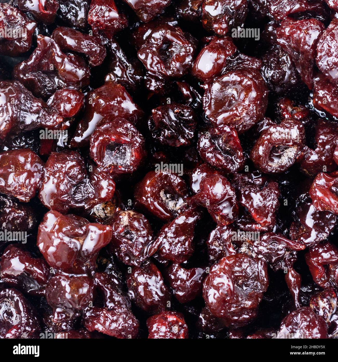 confiture de pomme de rose ou confiture de jambu prise d'en haut, également appelé fruits de cloche ou pomme de cire, fond de nourriture Banque D'Images