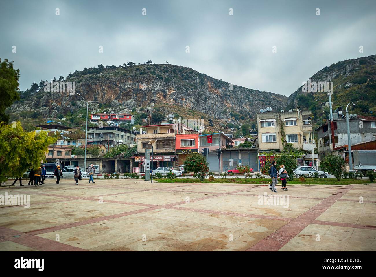 Le Musée d'archéologie d'Antakya, connu pour sa vaste collection de mosaïques de l'époque romaine et byzantine. Banque D'Images