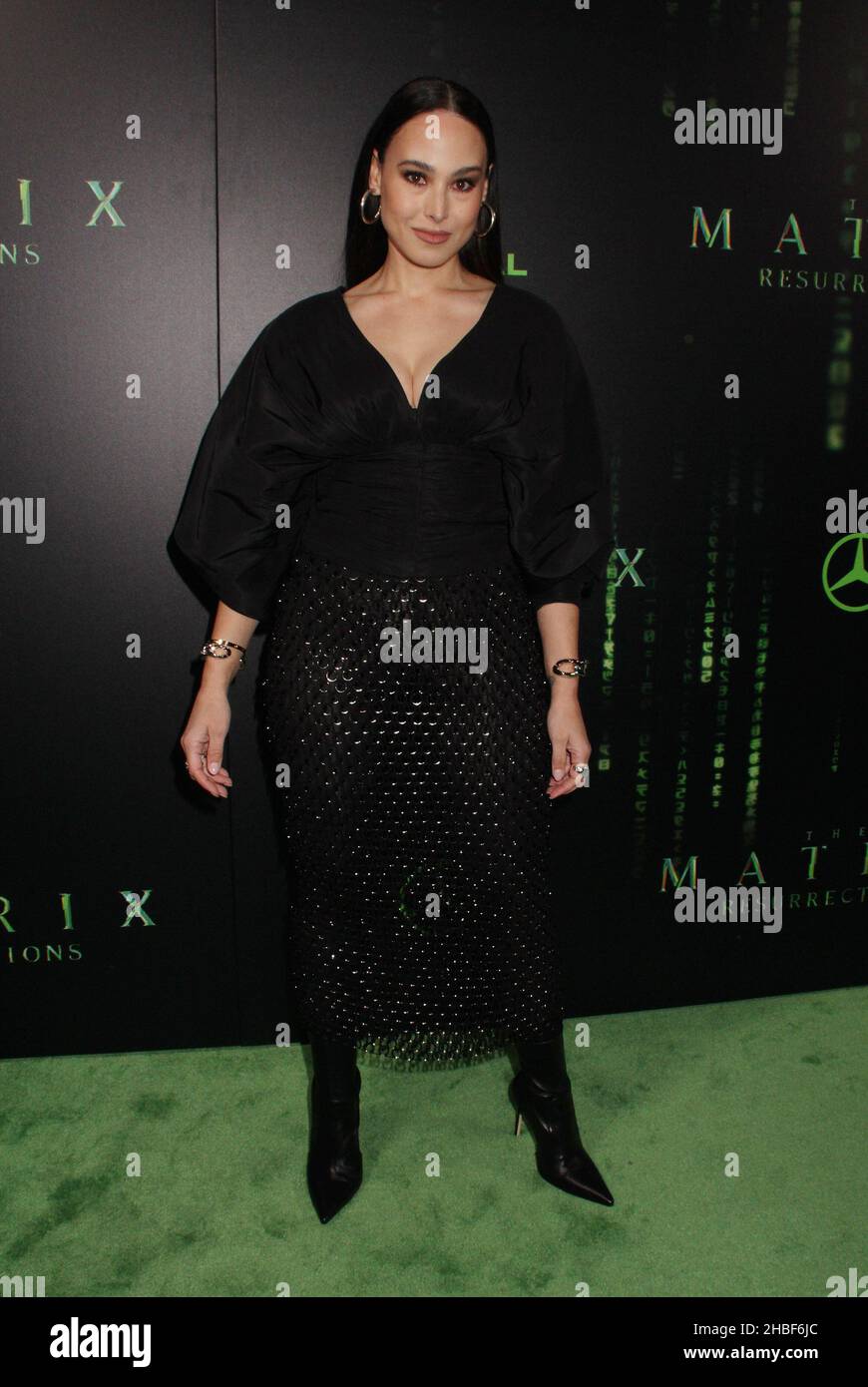 Meena Harris 12/18/2021 la première américaine de 'la matrice des récursions' tenue au Castro Theatre à San Francisco, CA photo par Kazuki Hirata/HollywoodNewsWire.net crédit: Hollywood News Wire Inc./Alay Live News Banque D'Images