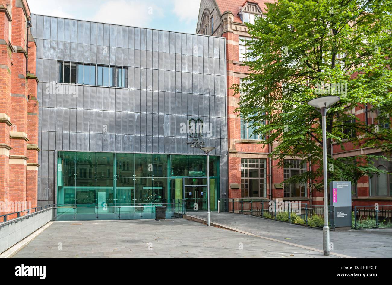 Le Musée de Manchester est la propriété de l'Université de Manchester.C'est l'un des meilleurs musées universitaires du Royaume-Uni. Banque D'Images