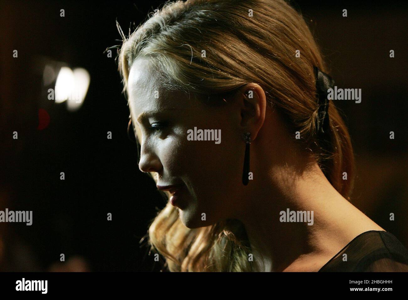 Melissa George au Fan Premiere of a Lonely place to Die at the Empire, Leicester Square Theatre à Londres Banque D'Images