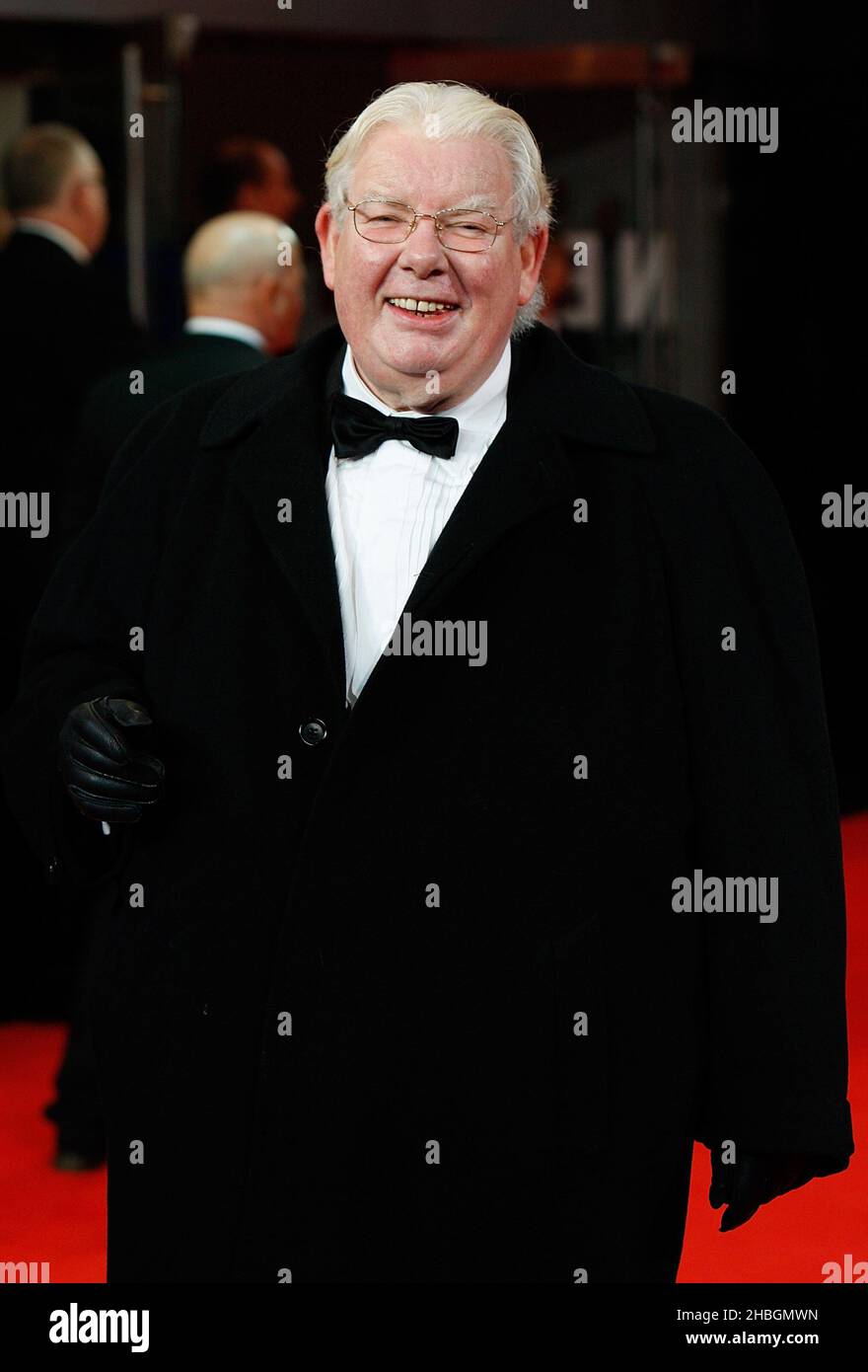 Richard Griffiths assistant à la première du film Royal de 'Hugo' à l'Odeon, Leicester Square à Londres Banque D'Images