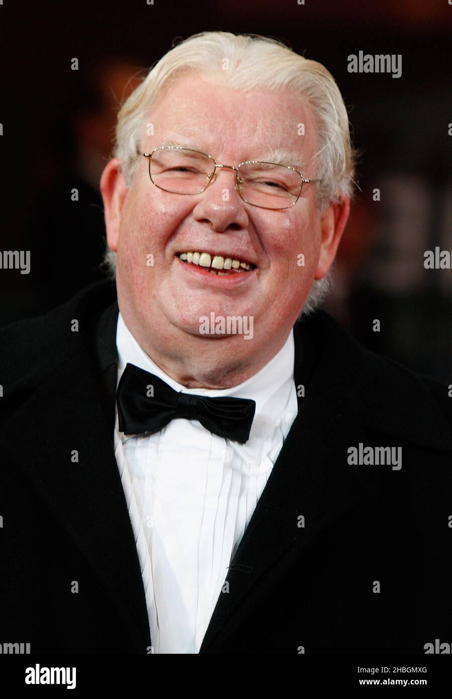 Richard Griffiths assistant à la première du film Royal de 'Hugo' à l'Odeon, Leicester Square à Londres Banque D'Images