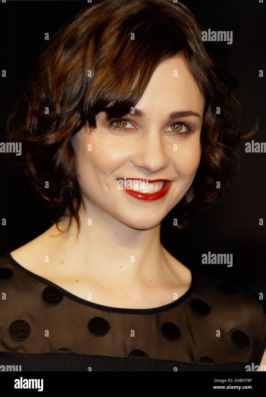 Tuppence Middleton assistant à la première de Trance à l'Odeon à Leicester Square, londres. Banque D'Images