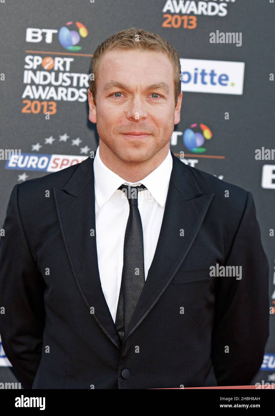 Sir Chris Hoy assiste aux arrivées des BT Sports Industry Awards à Battersea Evolution à Londres. Banque D'Images