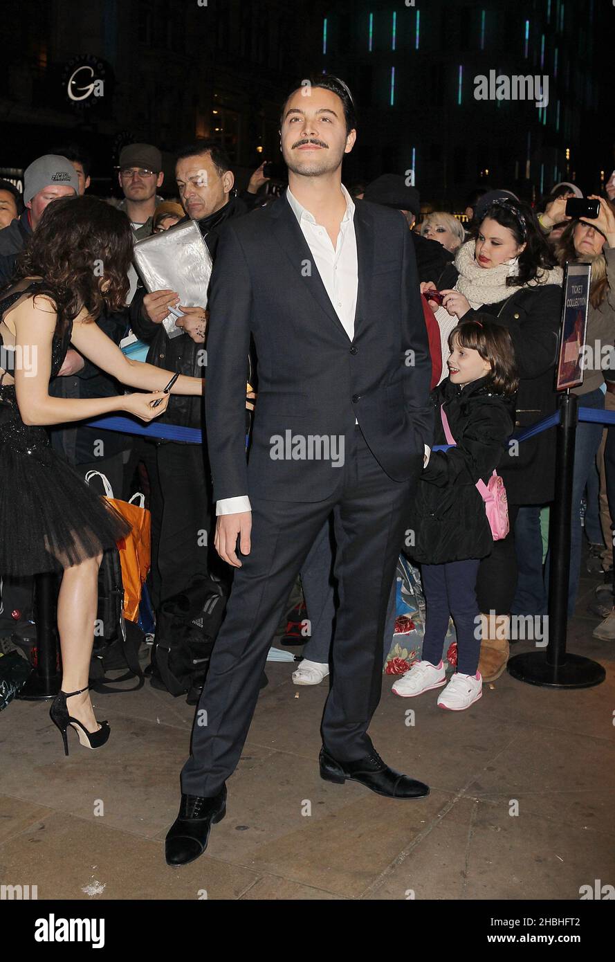 Jack Houston assister aux Whatsonstage.com Awards au Prince of Wales Theatre dans le centre de Londres. Banque D'Images