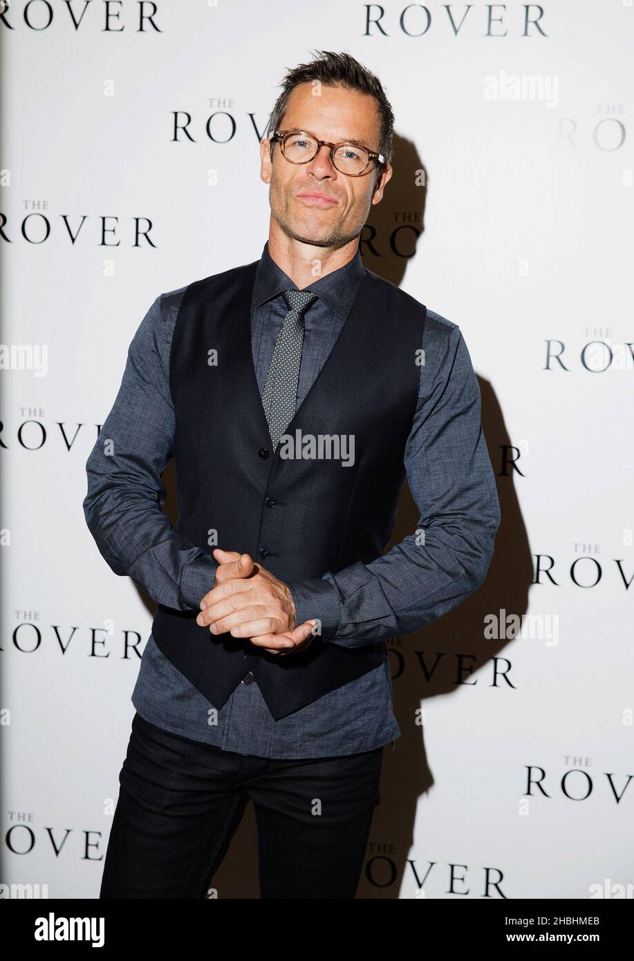 Guy Pearce assistant au Rover Photocall au BFI Southbank à Londres. Banque D'Images