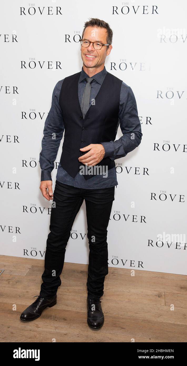 Guy Pearce assistant au Rover Photocall au BFI Southbank à Londres. Banque D'Images