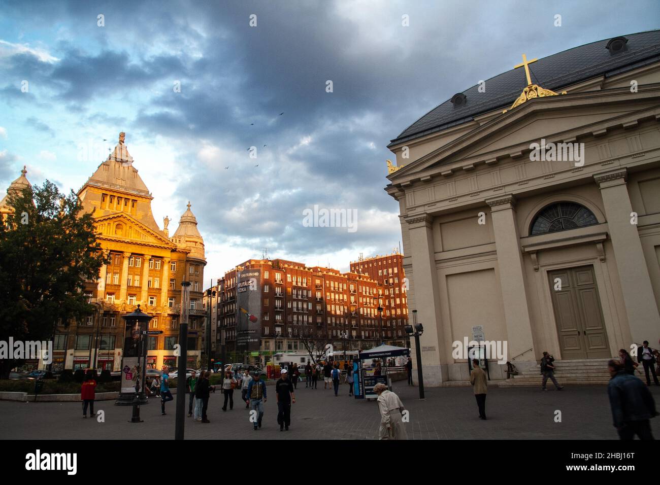 Centre-ville de Budapest Banque D'Images