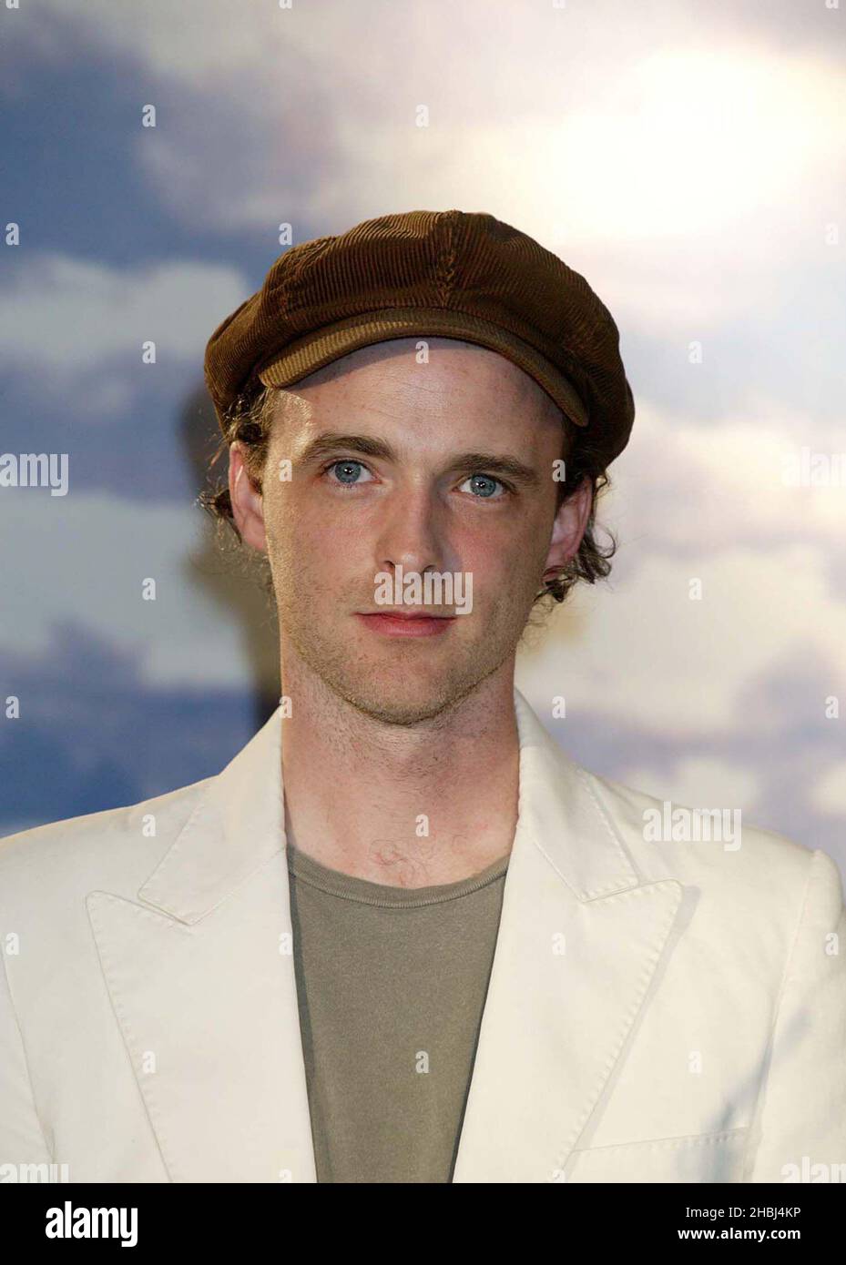 Fran Healy de Travis tête tourné au MTV Press Launch for Road to Edinburgh au Royal Festival Hall de Londres. Banque D'Images