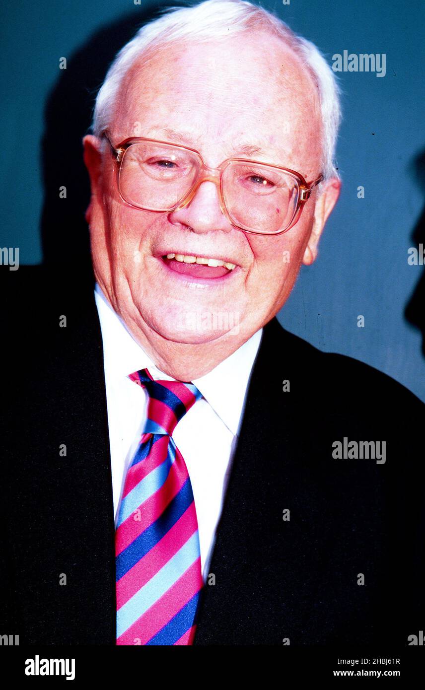 Sir Harry Secombe à un photocall à Londres. Banque D'Images