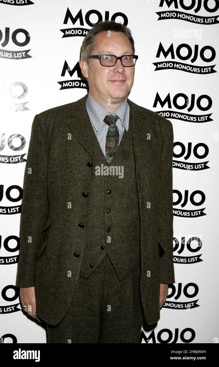 Arrivée de Vic Reeves. Banque D'Images