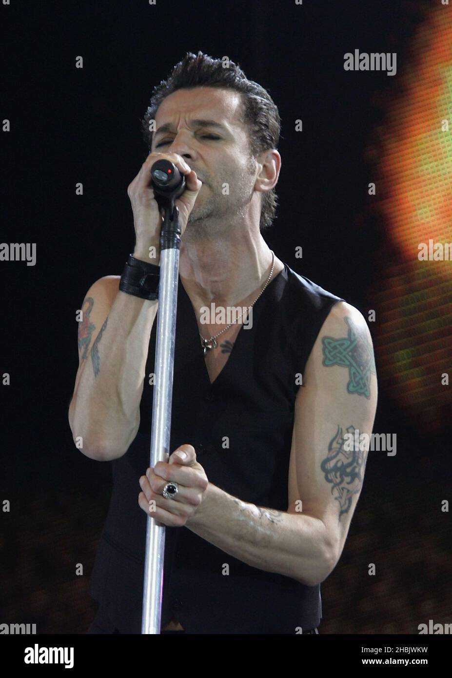 Dave Gahan Depeche mode . Banque D'Images