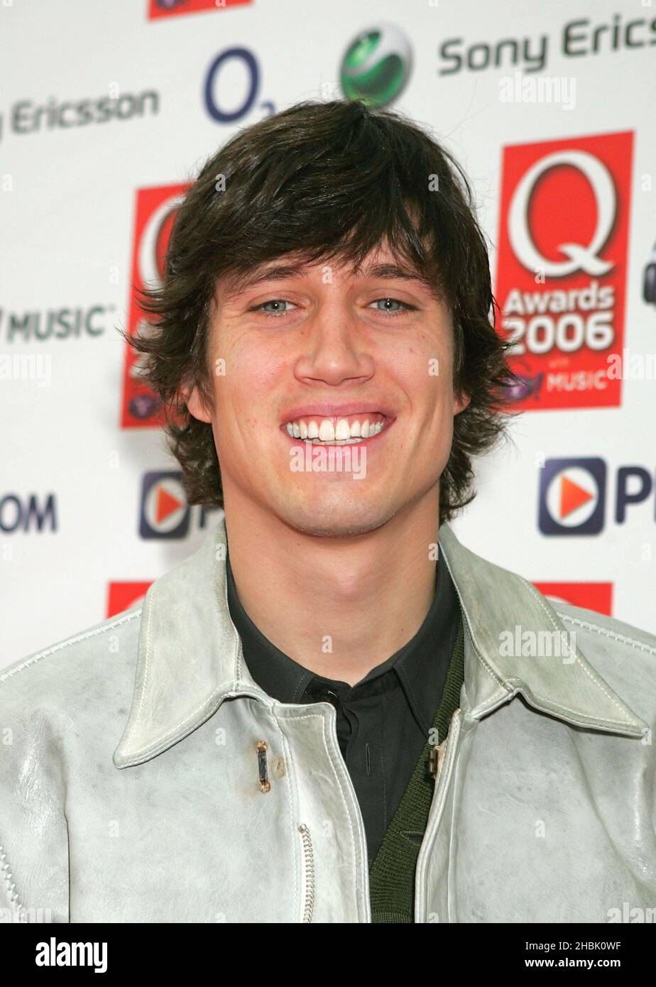 Vernon Kay au Q Awards 2006 qui a eu lieu à l'hôtel Grosvenor House le 30 octobre 2006 à Londres. Divertissement Banque D'Images