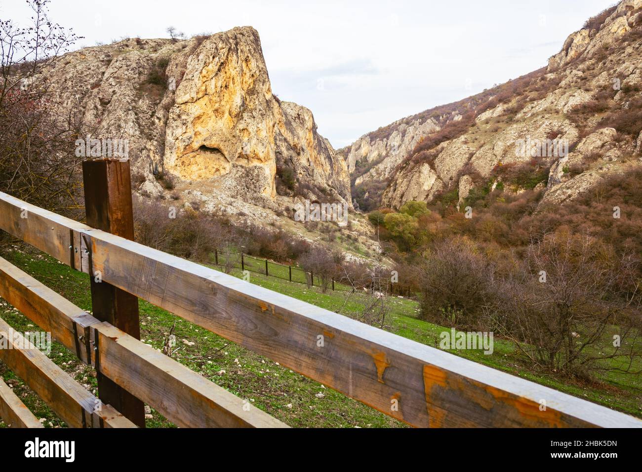 Belle vue sur la gorge de l'aigle monument naturel canyon Banque D'Images