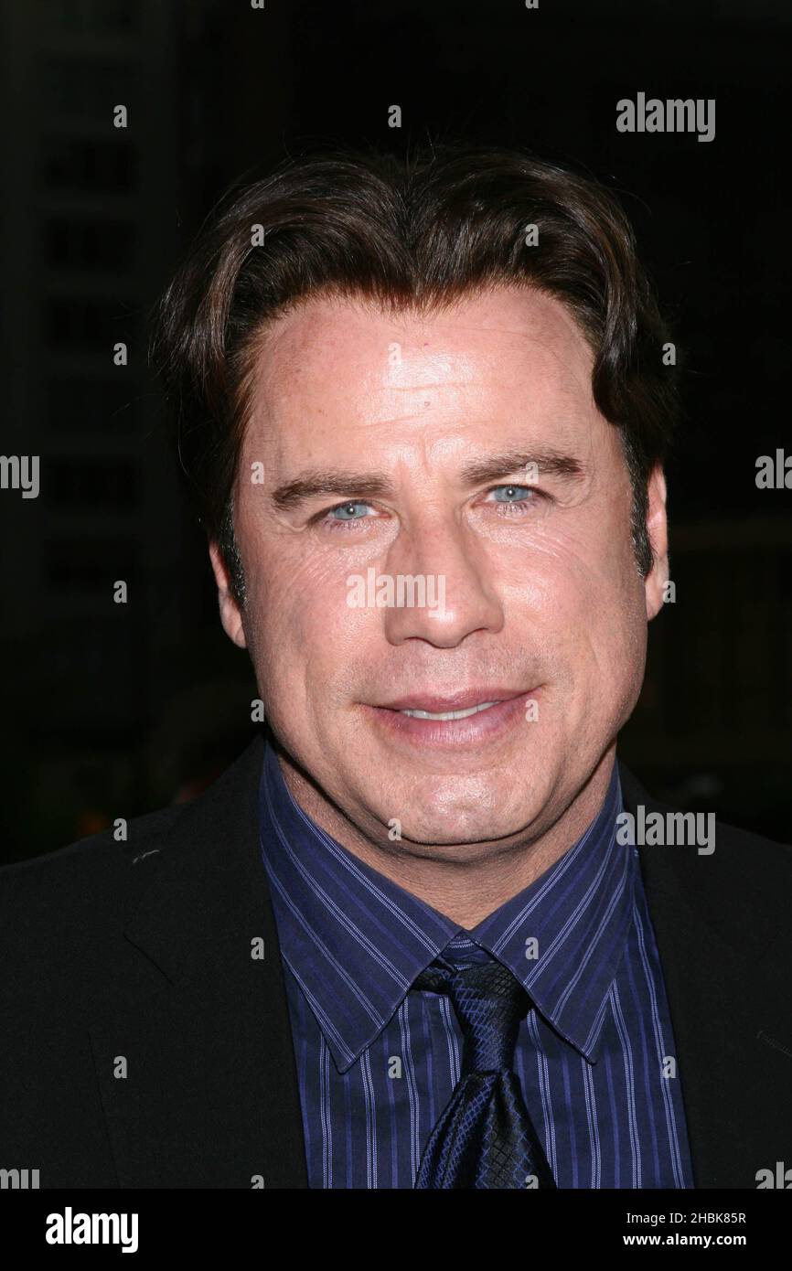 John Travolta à la première de 'Death phrase'.(NYC) Banque D'Images