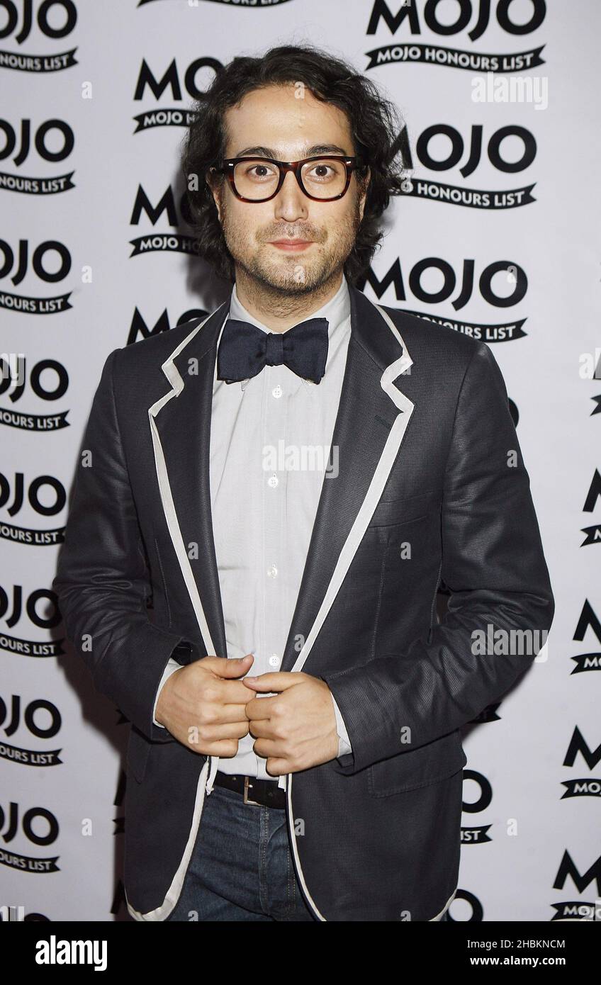 Sean Lennon arrive aux MOJO Awards à la Brasserie de Londres. Banque D'Images