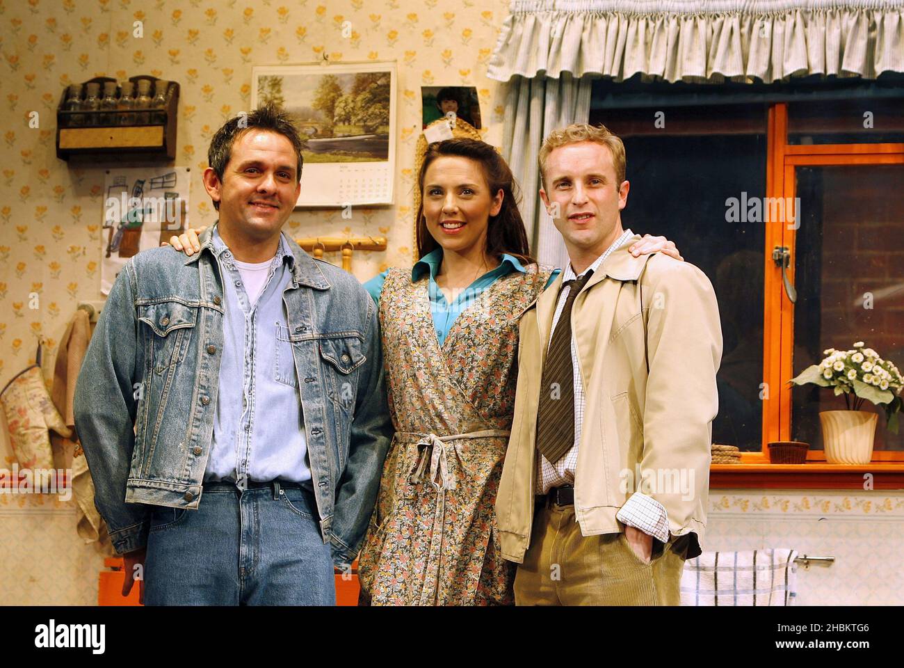 Melanie Chisholm anciennement Mel C des filles épicées, lors d'une séance photo avant qu'elle apparaisse dans le West End musical 'Blood Brotherss' au Phoenix Theatre, dans le centre de Londres. Banque D'Images Melanie Chisholm anciennement Mel C des filles épicées, lors d'une séance photo avant qu'elle apparaisse dans le West End musical 'Blood Brotherss' au Phoenix Theatre, dans le centre de Londres. Banque D'Images