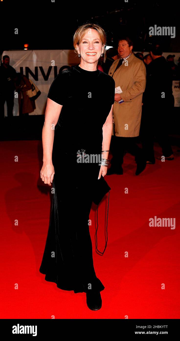 Penny Downie arrive à l'Invictus Premiere à l'Odeon, Leicester Square, Londres Banque D'Images