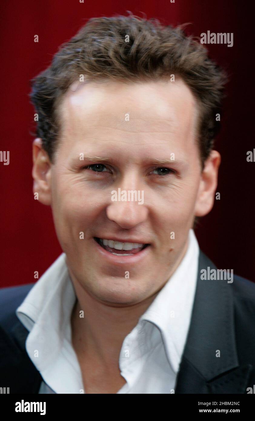Brendan Cole arrive pour un « public avec Michael Buble » aux London Studios, dans le centre de Londres. Banque D'Images