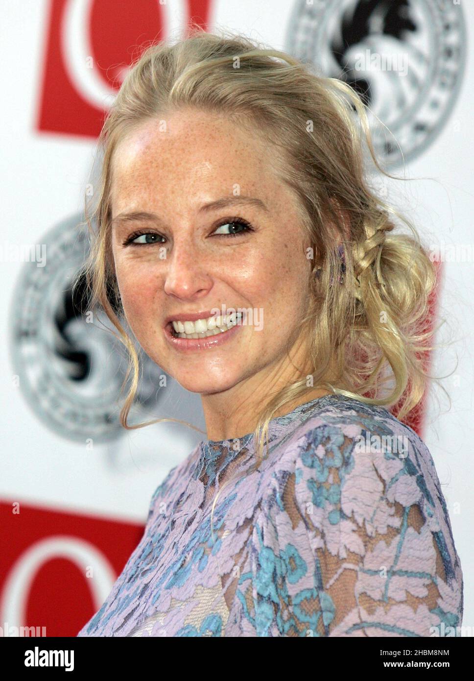 Lissie arrive aux Q Awards à Londres le 25 octobre 2010. Banque D'Images