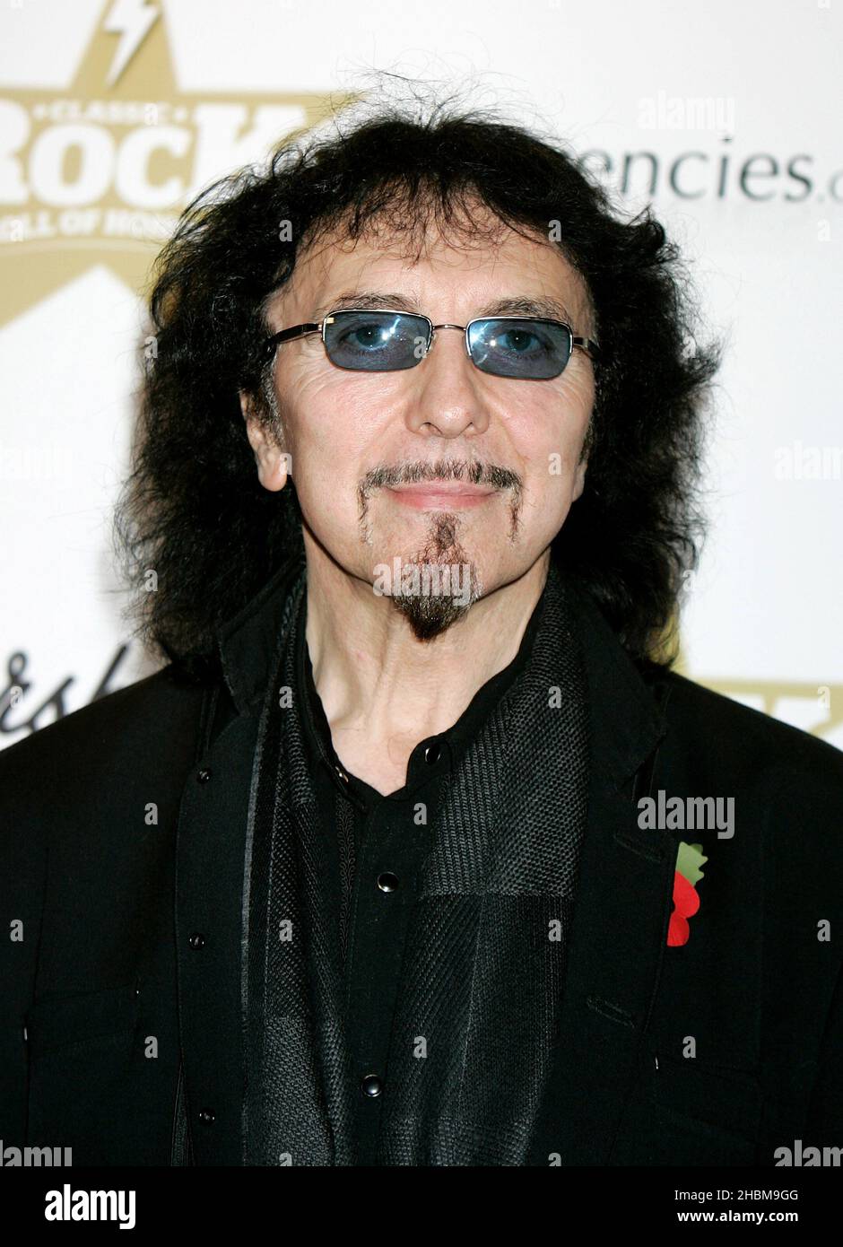 Tony Iommi de Black Sabbath assiste aux Classic Rock Awards au Roundhouse de Camden, Londres. Banque D'Images