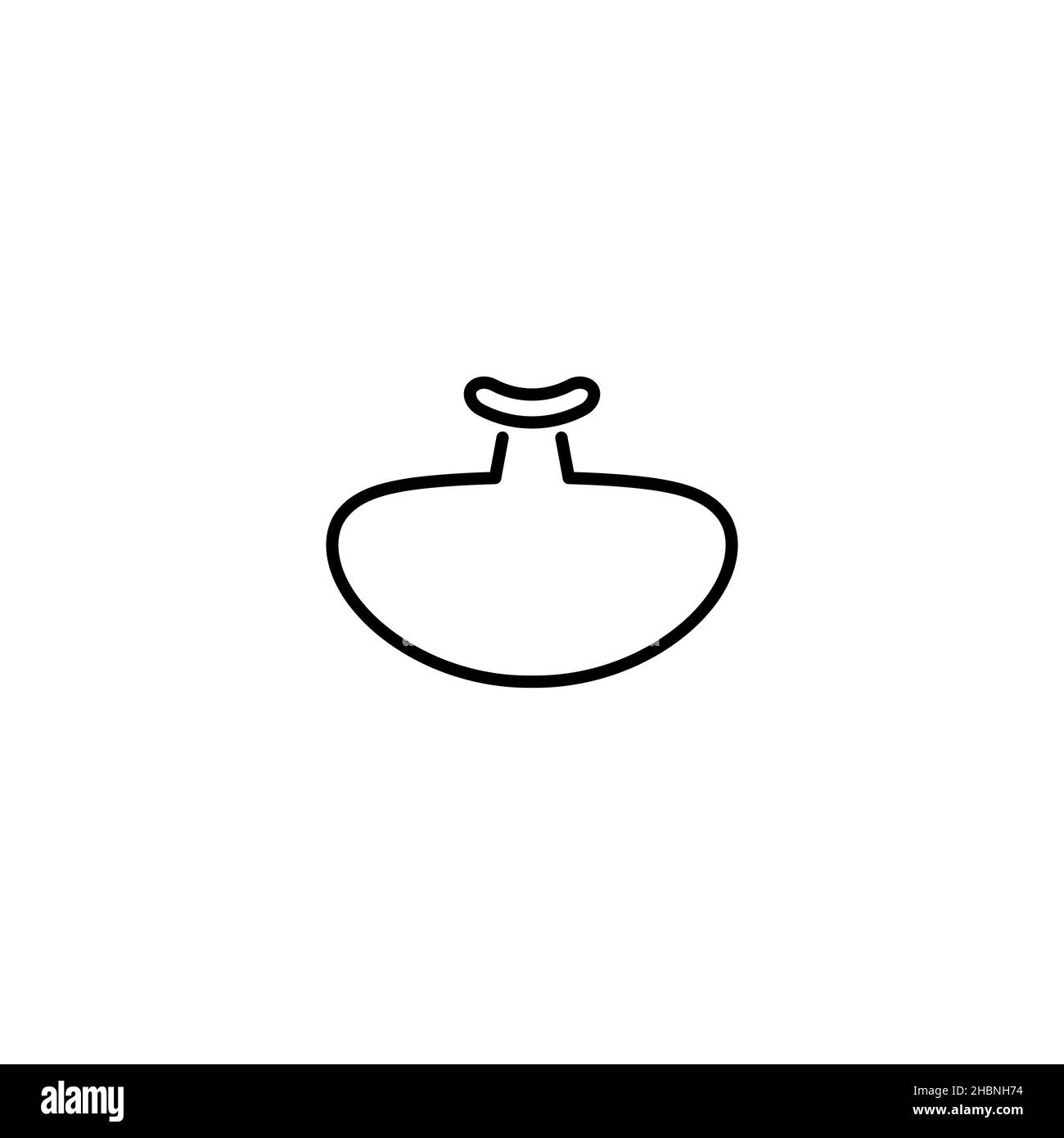 Icône de sac d'argent.Symbole d'arrière-plan d'affiche de banque en ligne de style simple.Élément de conception du logo de la banque de sacs d'argent.Impression de t-shirt avec sac d'argent.Vecteur pour bâton Illustration de Vecteur