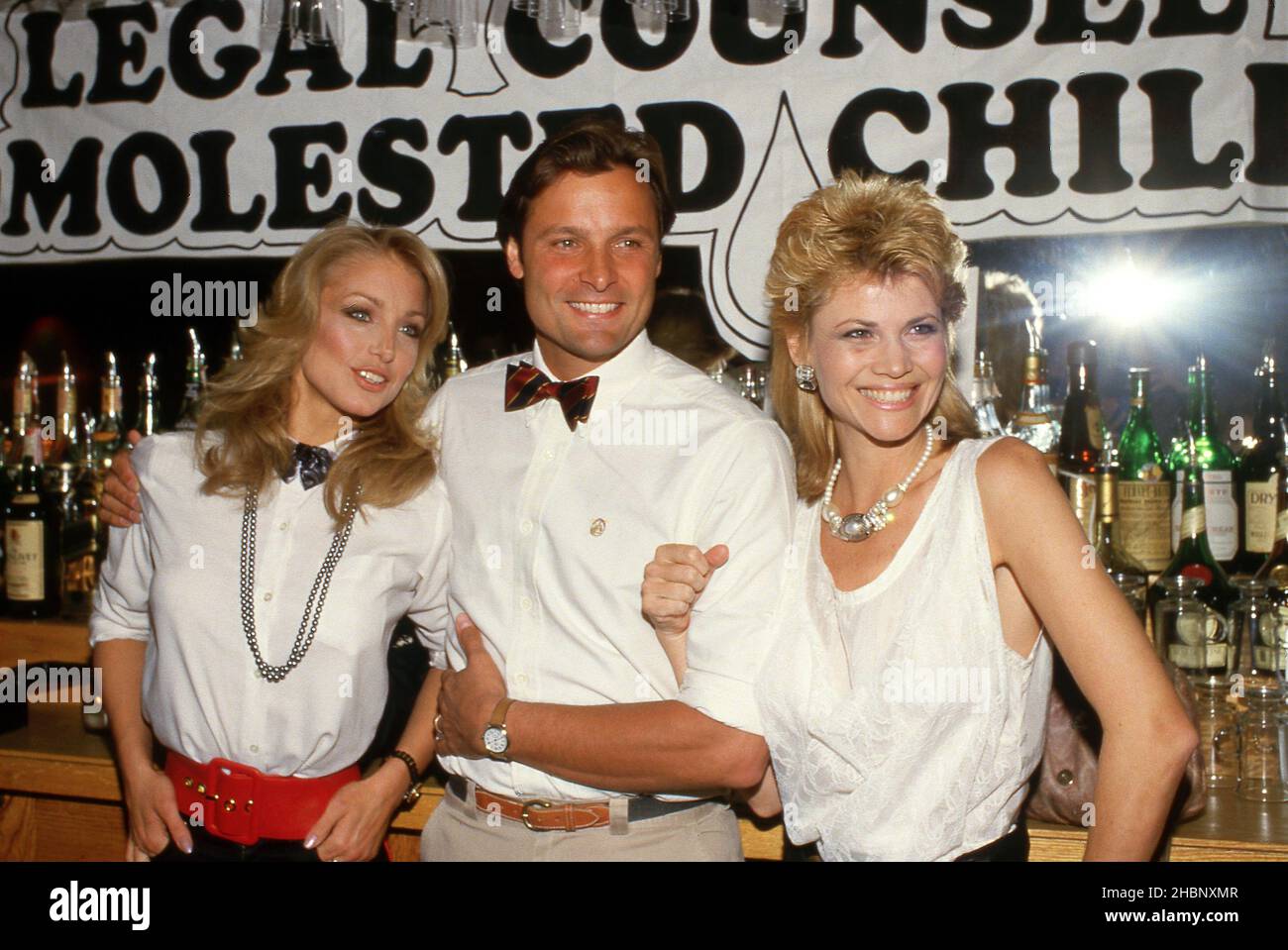 Heather Thomas, Doug Barr et Markie Post Circa 1980 crédit: Ralph Dominguez/MediaPunch Banque D'Images