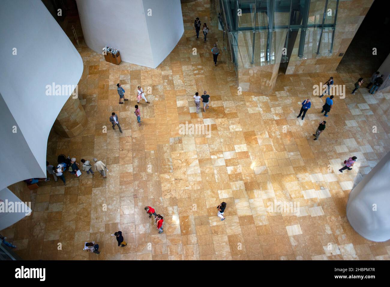 Musée Guggenheim, Bilbao, Euskadi, pays basque, Espagne. Banque D'Images