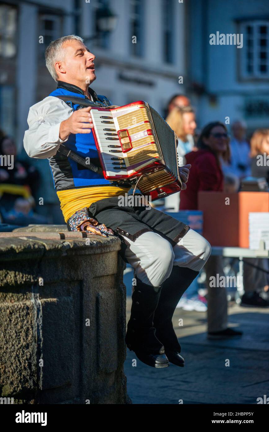 Gaita bagpipes galicia spain Banque de photographies et d’images à