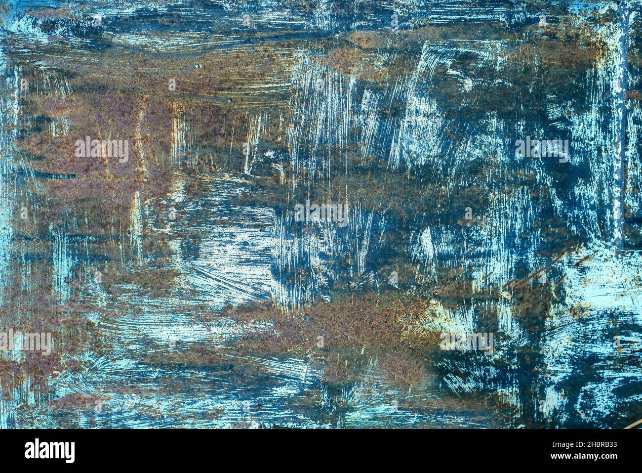 Arrière-plan abstrait, texture métallique rouillée Banque D'Images