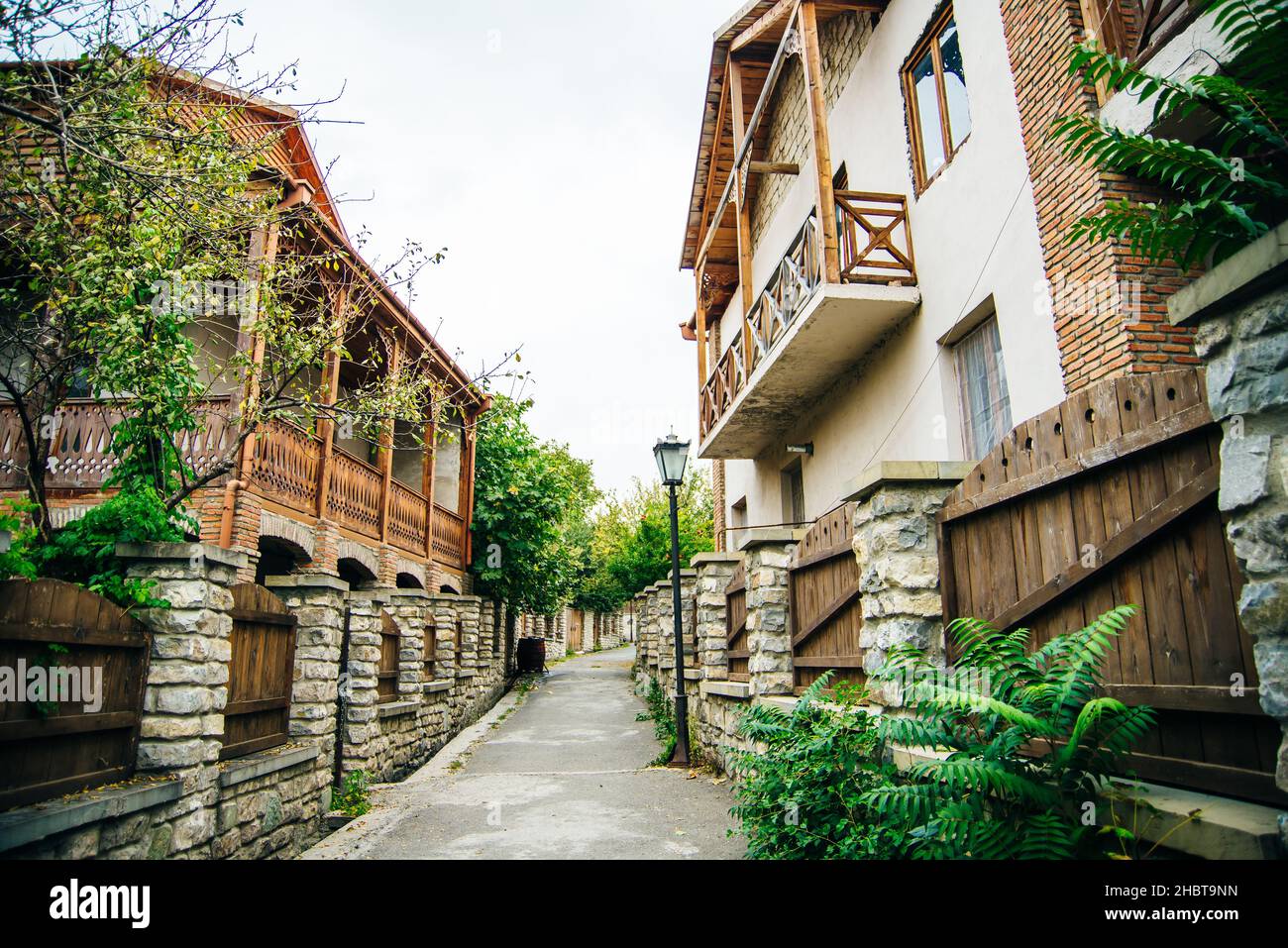 Vieille ville de Mtskheta, patrimoine de la Géorgie - septembre 2021.Photo de haute qualité Banque D'Images