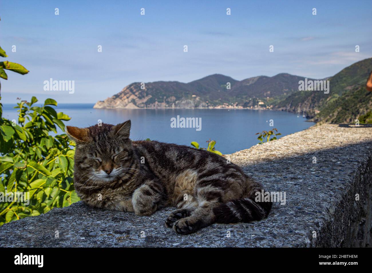 Siesta en Italie Banque D'Images