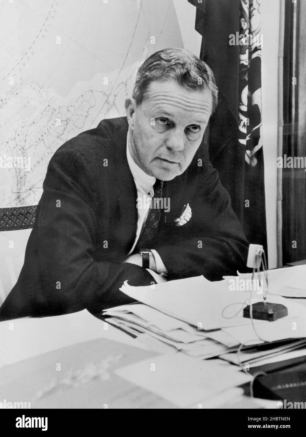 Le sénateur Joseph S. Clark ca. Entre 1957 et 1969 Banque D'Images