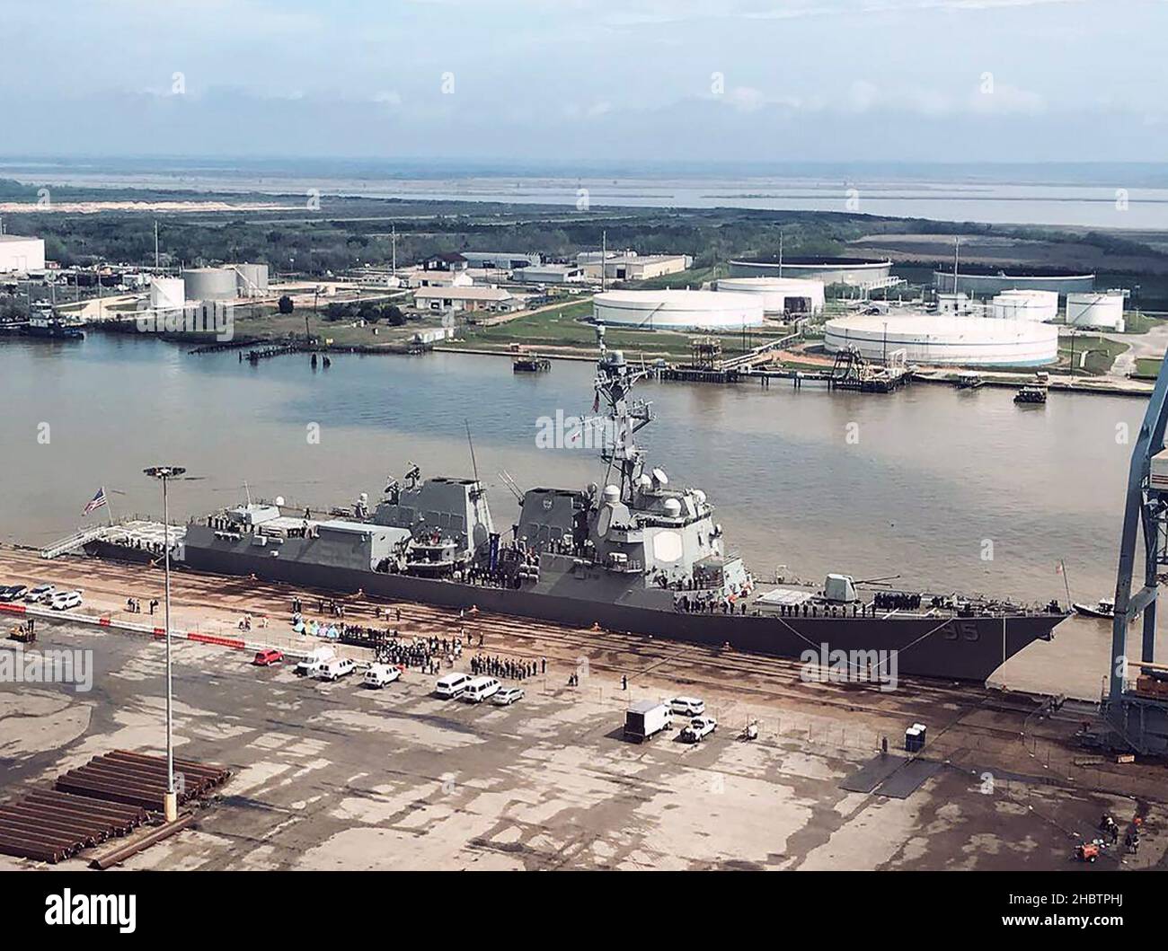 L'USS James E. Williams a accueilli dans le port de Mobile CA.1 mars 2019 Banque D'Images