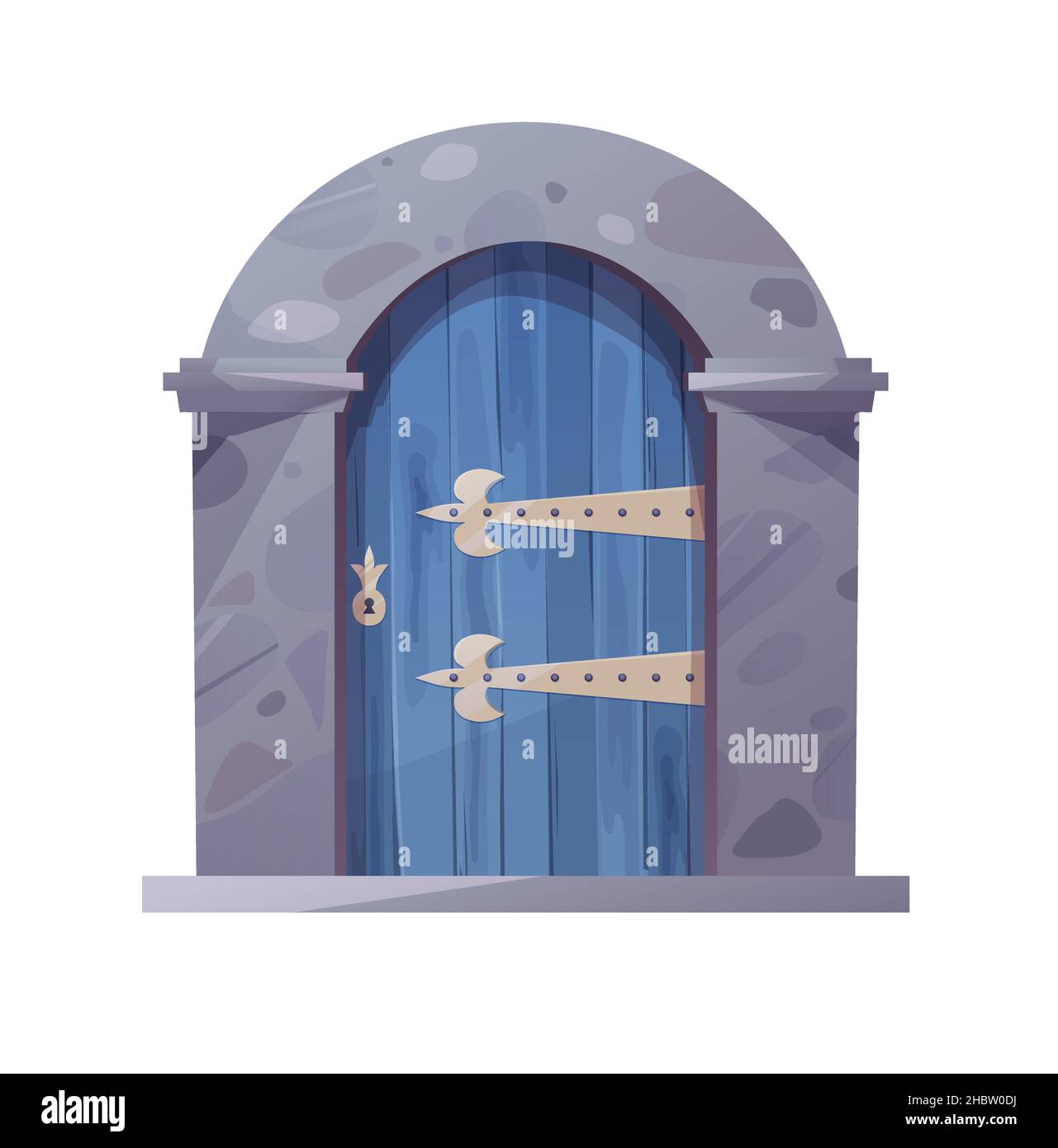 Heurtoir De Porte En Fonte Style Gothique Médiéval - Décoration Solide Et élégante - Noir 16x12 Cm