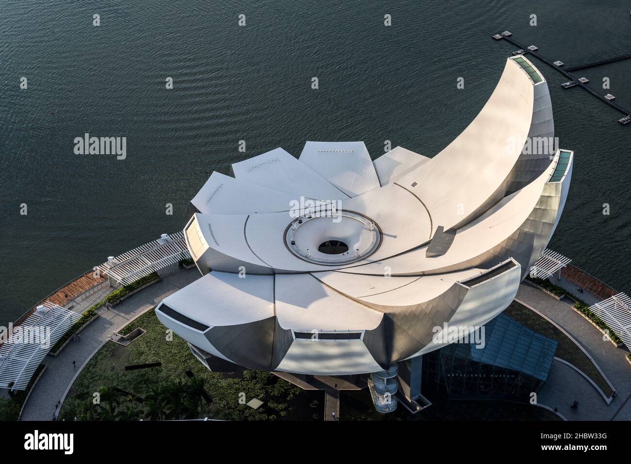 Musée ArtScience, Singapour Banque D'Images