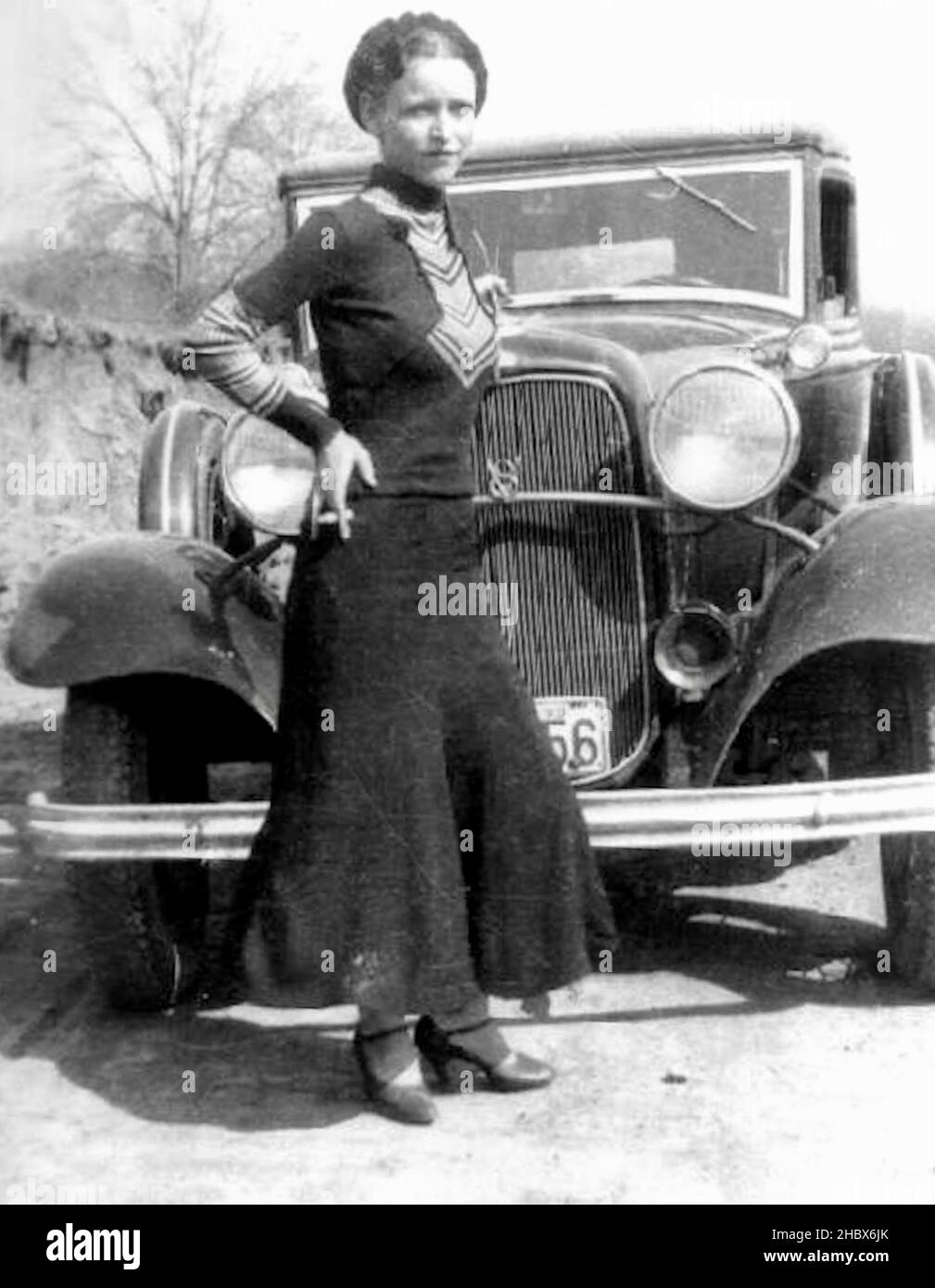 Bonnie Parker Banque D'Images