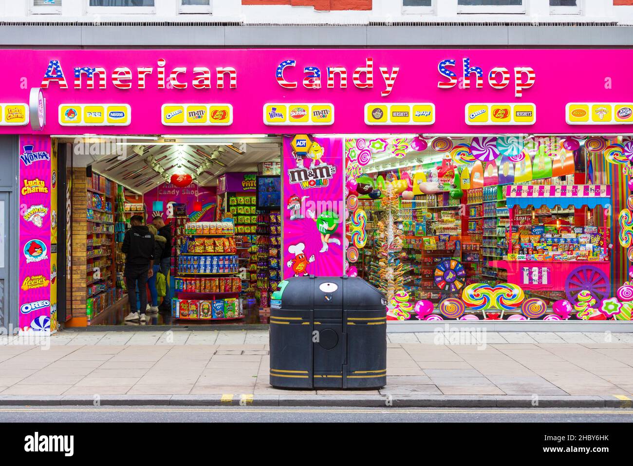 American Candy Shop, oxford Street, londres, royaume-uni Photo Stock - Alamy