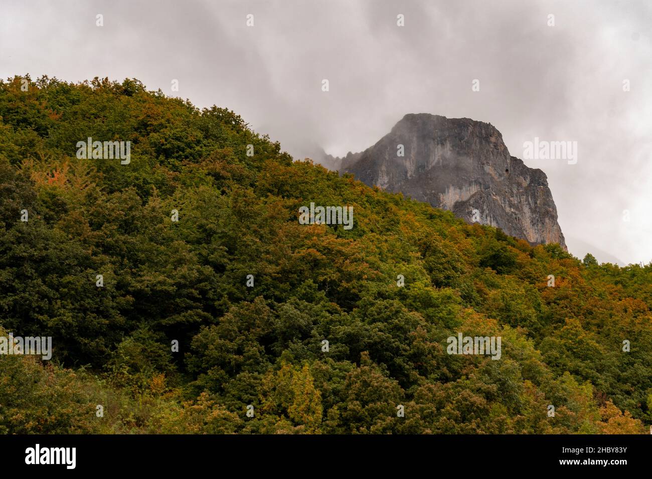 Chaîne de montagnes des Picos de Europa. Banque D'Images