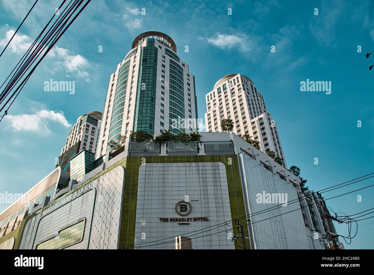 Bangkok, Thaïlande 12.03.2021 le Berkeley Hotel Pratunam 5 étoiles hôtel de luxe à Bangkok Banque D'Images