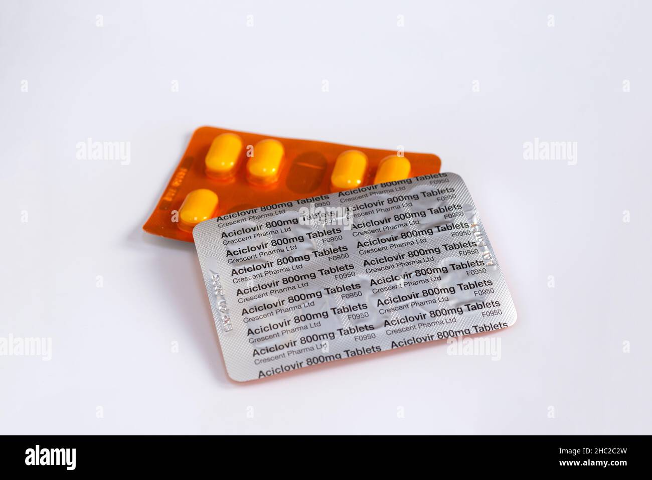 Acliclovir médicament antiviral. Banque D'Images