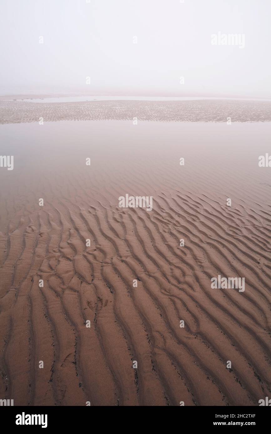 Plage de St. Bees, Cumbria, Royaume-Uni Banque D'Images