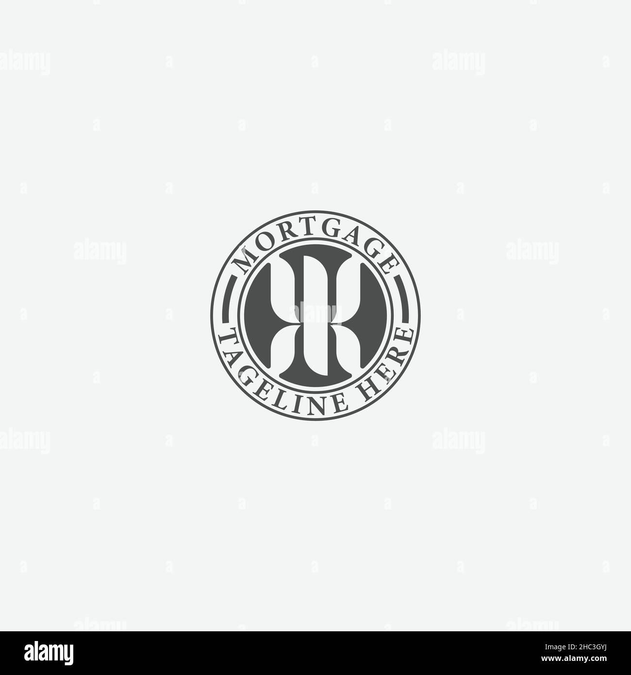 Design moderne PRÊT-à-mettre motif logo de pieu Illustration de Vecteur