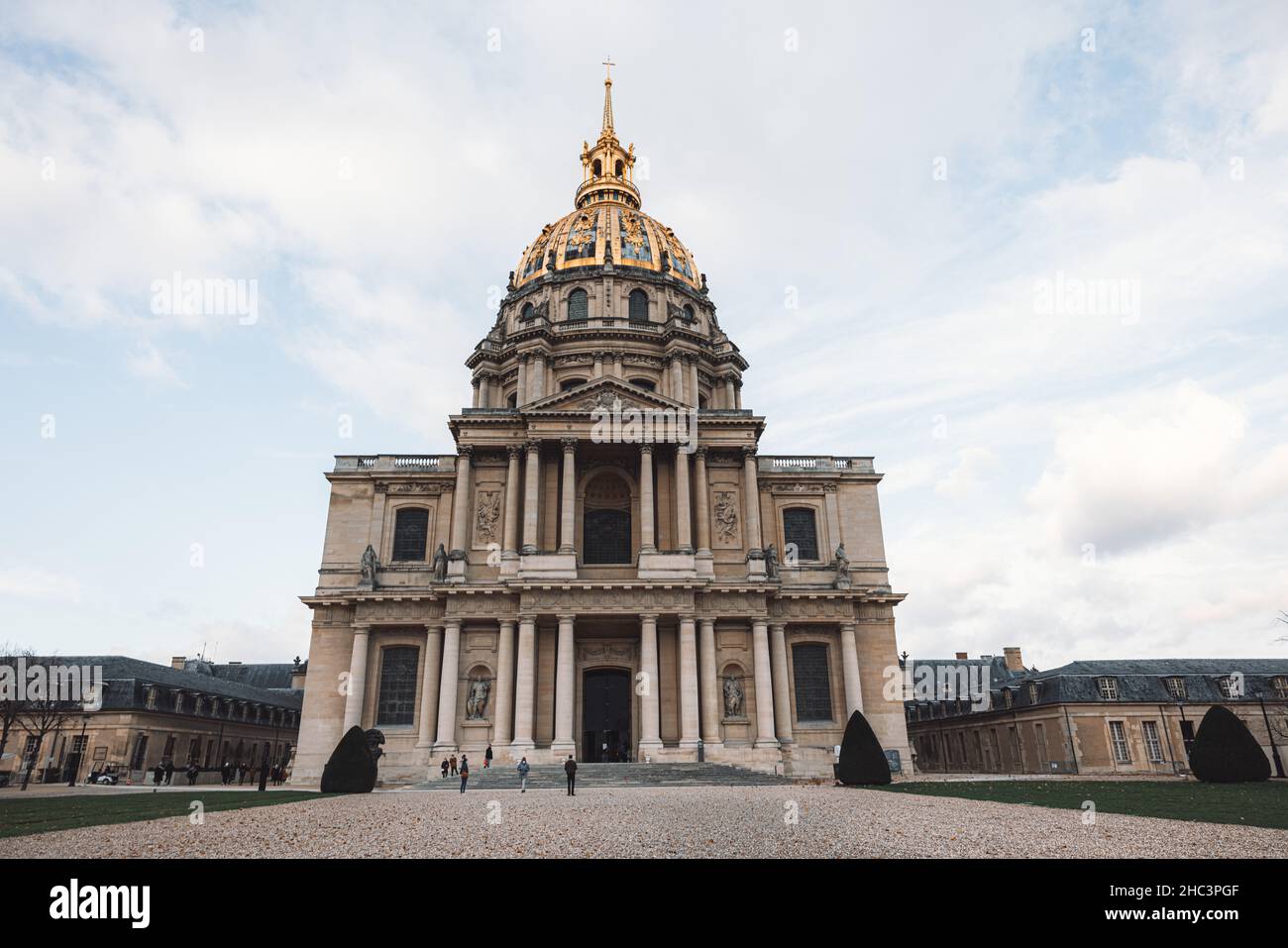 Tombe de Napoléon dans la résidence nationale des Invalides. Paris, France Banque D'Images